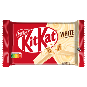 Baton KitKat 4Finger White Baton pokryty białą polewą 41,5 g